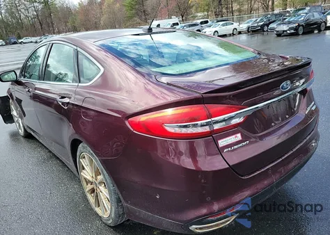 2017 Ford Fusion Titanium from USA, damaged, VIN 3FA6P0D91HR173266